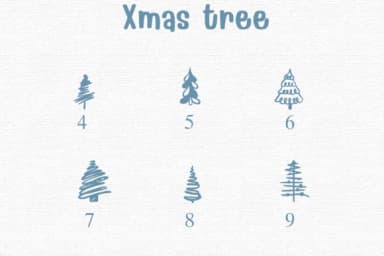 Xmas Tree by Sontaya — Dingbats Font — thumbnail 4