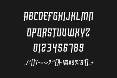 Xorguns by kalingga.albert — Slab Serif Font — thumbnail 4