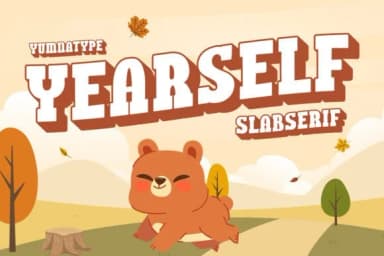 Yearself by Yumna_Type — Slab Serif Font — thumbnail 1