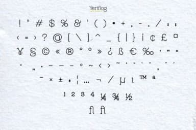 Yeriflog by WildaKhairunnisa — Slab Serif Font — thumbnail 3