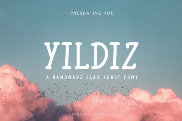 Yildiz by creativetacos — Slab Serif Font