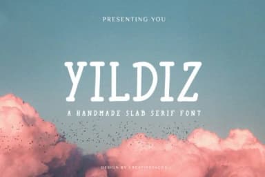 Yildiz by creativetacos — Slab Serif Font — thumbnail 1