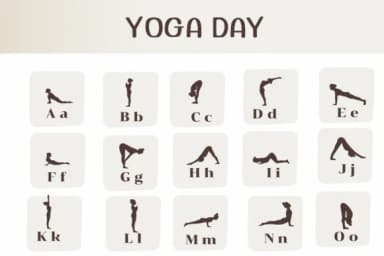 Yoga Day by Ketsarin — Dingbats Font — thumbnail 2