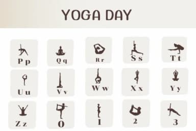 Yoga Day by Ketsarin — Dingbats Font — thumbnail 3
