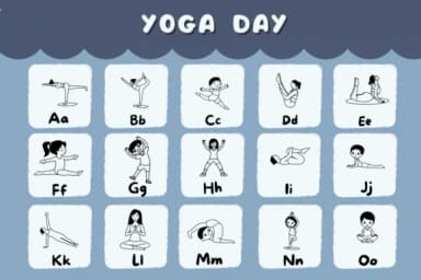 Yoga Day by Natchuta — Dingbats Font — thumbnail 2