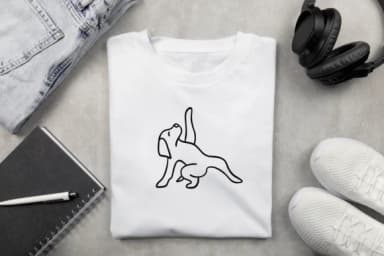 Yoga Dog Poses by Heartcraft Atelier — Dingbats Font — thumbnail 5