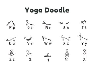 Yoga Doodle by Nun Sukhwan — Dingbats Font — thumbnail 6
