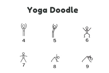 Yoga Doodle by Nun Sukhwan — Dingbats Font — thumbnail 7