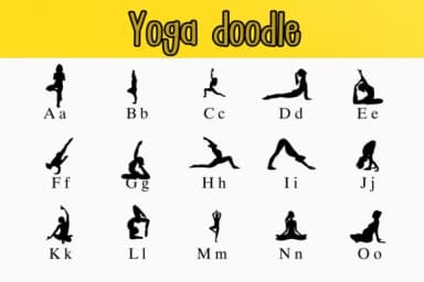 Yoga Doodle by Nongyao — Dingbats Font — thumbnail 2