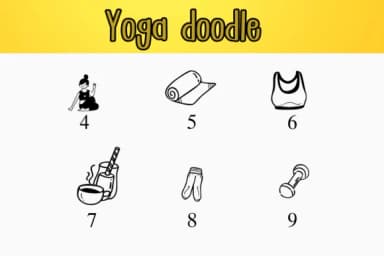 Yoga Doodle by Nongyao — Dingbats Font — thumbnail 4