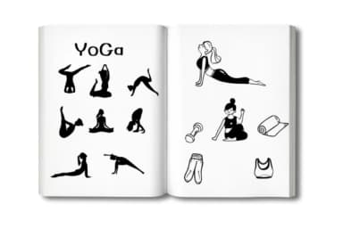 Yoga Doodle by Nongyao — Dingbats Font — thumbnail 6
