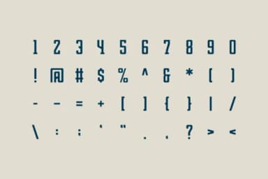 Zero by Studio One Four — Slab Serif Font — thumbnail 3