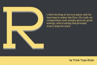 Zero Slab by Trick Type Style — Slab Serif Font — thumbnail 2