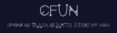 Cfun by Gaelleing — Script Handwritten Font — thumbnail 2