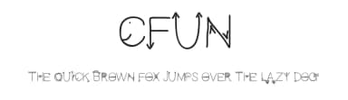 Cfun by Gaelleing — Script Handwritten Font — thumbnail 1