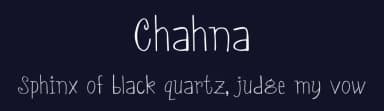 Chahna by Omaikraf Studio — Script Handwritten Font — thumbnail 2