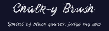 Chalk-y Brush by Ştefancu Gabi — Script Handwritten Font — thumbnail 2