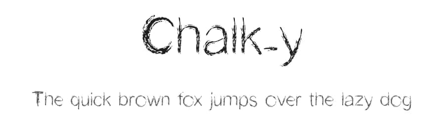 Chalk-y by Ştefancu Gabi — Script Handwritten Font