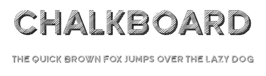 Chalkboard by Vladimir Nikolic — Sans Serif Font