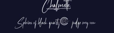 Chalmette by RaisProject — Script Handwritten Font — thumbnail 2