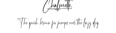 Chalmette by RaisProject — Script Handwritten Font — thumbnail 1