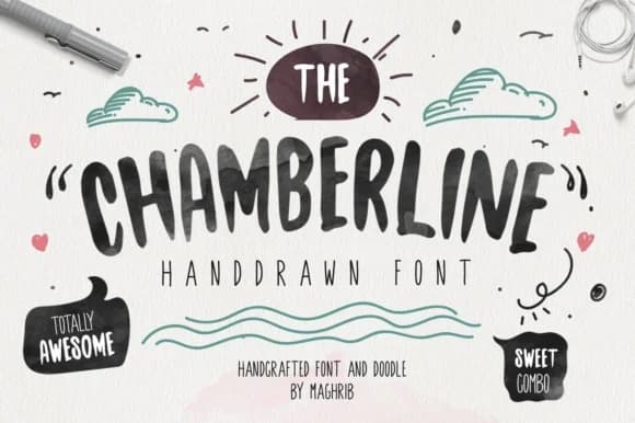 Chamberline Font by maghrib — Script Handwritten Font