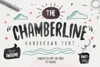 Chamberline Font by maghrib — Script Handwritten Font — thumbnail 1