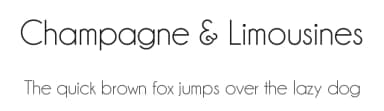 Champagne & Limousines by Lauren Thompson — Sans Serif Font — thumbnail 1