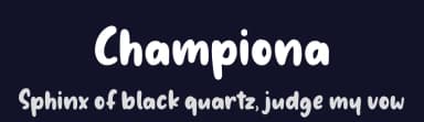 Championa by Balpirick Studio — Script Handwritten Font — thumbnail 2