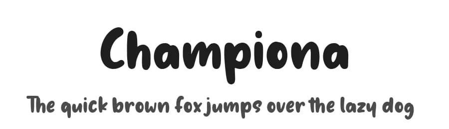 Championa by Balpirick Studio — Script Handwritten Font