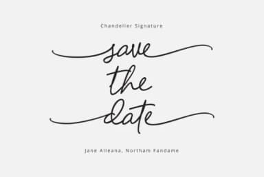 Chandelier Font by PointLab — Script Handwritten Font — thumbnail 5