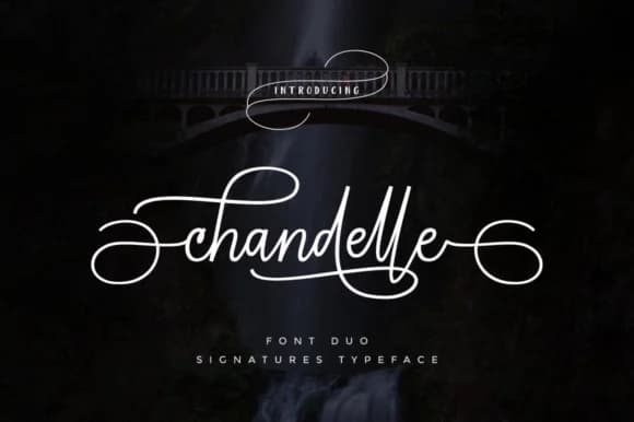 Chandelle Font by Cooldesignlab — Script Handwritten Font