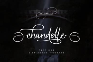 Chandelle Font by Cooldesignlab — Script Handwritten Font — thumbnail 1