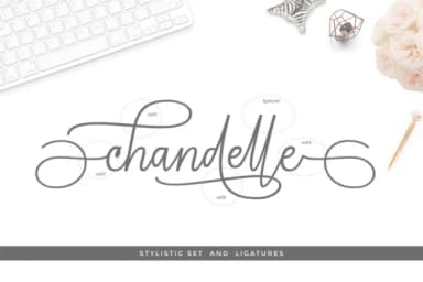 Chandelle Font by Cooldesignlab — Script Handwritten Font — thumbnail 2