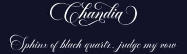Chandia by Måns Grebäck — Script Handwritten Font — thumbnail 2