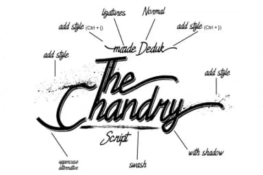 Chandry Font by madeDeduk — Script Handwritten Font — thumbnail 2