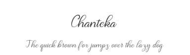 Chanteka by mahyud creatif — Script Handwritten Font — thumbnail 1