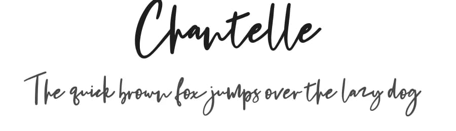 Chantelle by Symphony Studio — Script Handwritten Font
