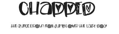 Chapped by Des Gomez — Script Handwritten Font — thumbnail 1