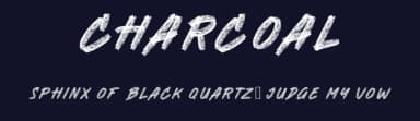Charcoal by kokostd — Script Handwritten Font — thumbnail 2