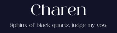 Charen by ToniStudio — Serif Font — thumbnail 2