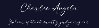 Charlie Angela by Almarkhatype — Script Handwritten Font — thumbnail 2
