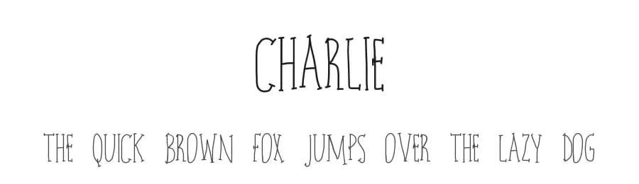Charlie by Geronimo Font Studios — Script Handwritten Font
