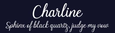 Charline by 7NTypes — Script Handwritten Font — thumbnail 2