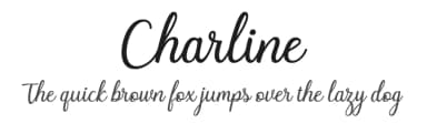 Charline by 7NTypes — Script Handwritten Font — thumbnail 1