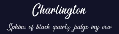 Charlington by Bluestype Studio — Script Handwritten Font — thumbnail 2