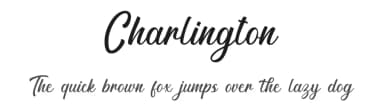 Charlington by Bluestype Studio — Script Handwritten Font — thumbnail 1