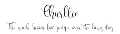 Charllie by FallenGraphic Studio — Script Handwritten Font — thumbnail 1