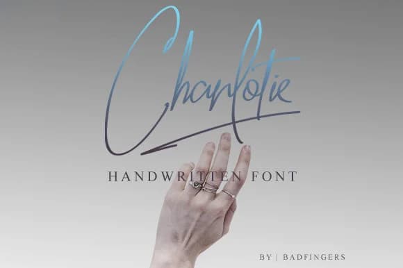 Charlotie Font by babeh666.gr — Script Handwritten Font