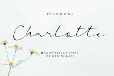 Charlotte Font by StringLabs by StringLabs — Script Handwritten Font — thumbnail 1